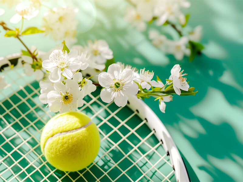 raquette de tenis